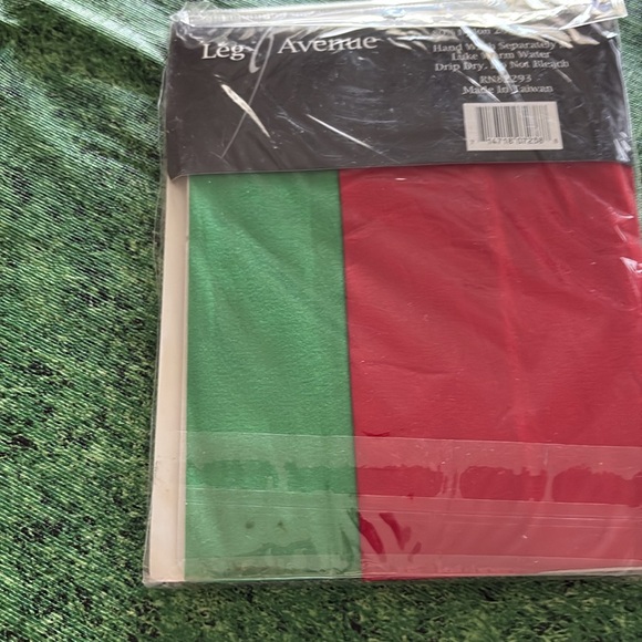 NWT legs avenue two tone jester tights one size - Picture 4 of 4